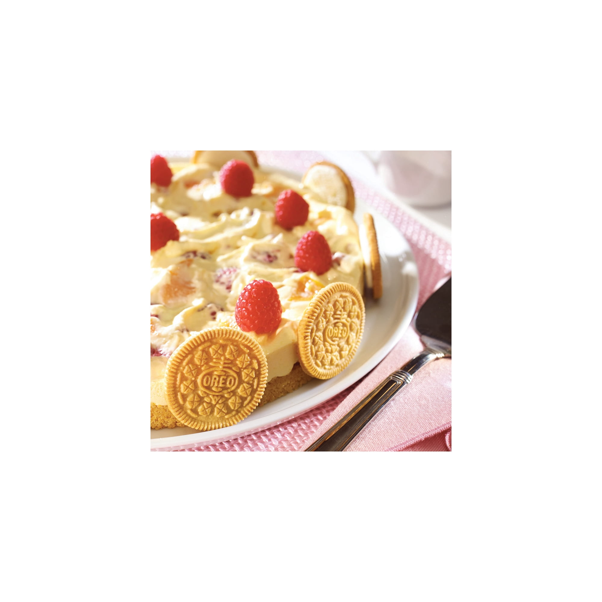 OREO Golden Sandwich Cookies  Family Size (Pack of 3)