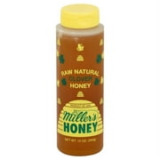 Miller's Raw Natural Clover Honey, 12 oz