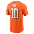 thumbnail image 3 of Youth Nike Bo Nix Orange Denver Broncos Name & Number T-Shirt, 3 of 3