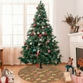 thumbnail image 7 of Sikiie Armadillo Floral 1 30-48 inches {designName} Print Christmas Tree Skirt Snowman Xmas Tree Skirt with Edge Christmas Decorations for Holiday Party-48", 7 of 7
