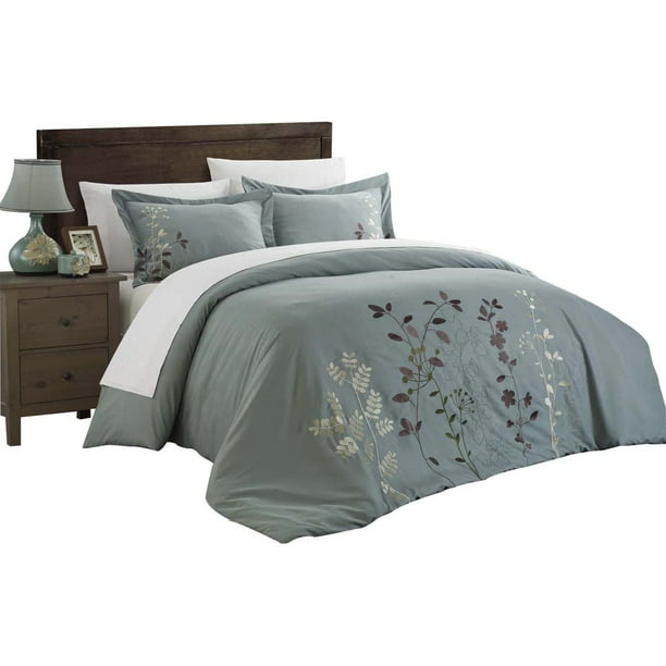 Kathy Kaylee Fl Embroidered 7 Piece, Sears Queen Duvet Covers