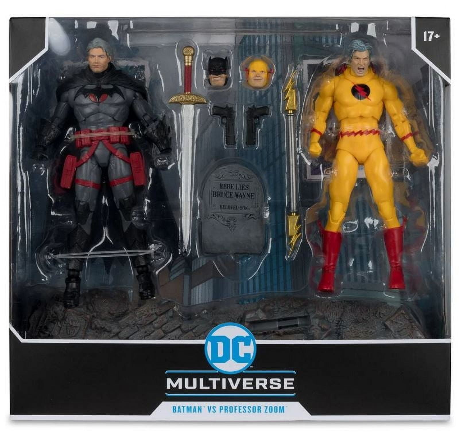 McFarlane Toys DC Multiverse Earth -52 Batman (Red Death) and The