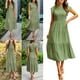 thumbnail image 4 of Vestido elegante Qarigey Tela transpirable Verde S, 4 of 6