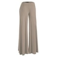 thumbnail image 6 of Made by Johnny Women's Wide Leg Palazzo Lounge Pants XL TAUPE, 6 of 6