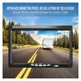 thumbnail image 4 of 1080P 7" IPS Screen AHD Car CCTV Monitor With 2 Channels Starlight Night Vision Reverse Backup Rear View AHD Camera ,Car GPS Function, 4 of 7