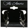 thumbnail image 2 of Mi Amore Dangle-Earrings Dark-Silver, 2 of 2