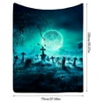 AKUMRi Bed Comforter,Cute Blanket Halloween Lightweight Throw Blanket