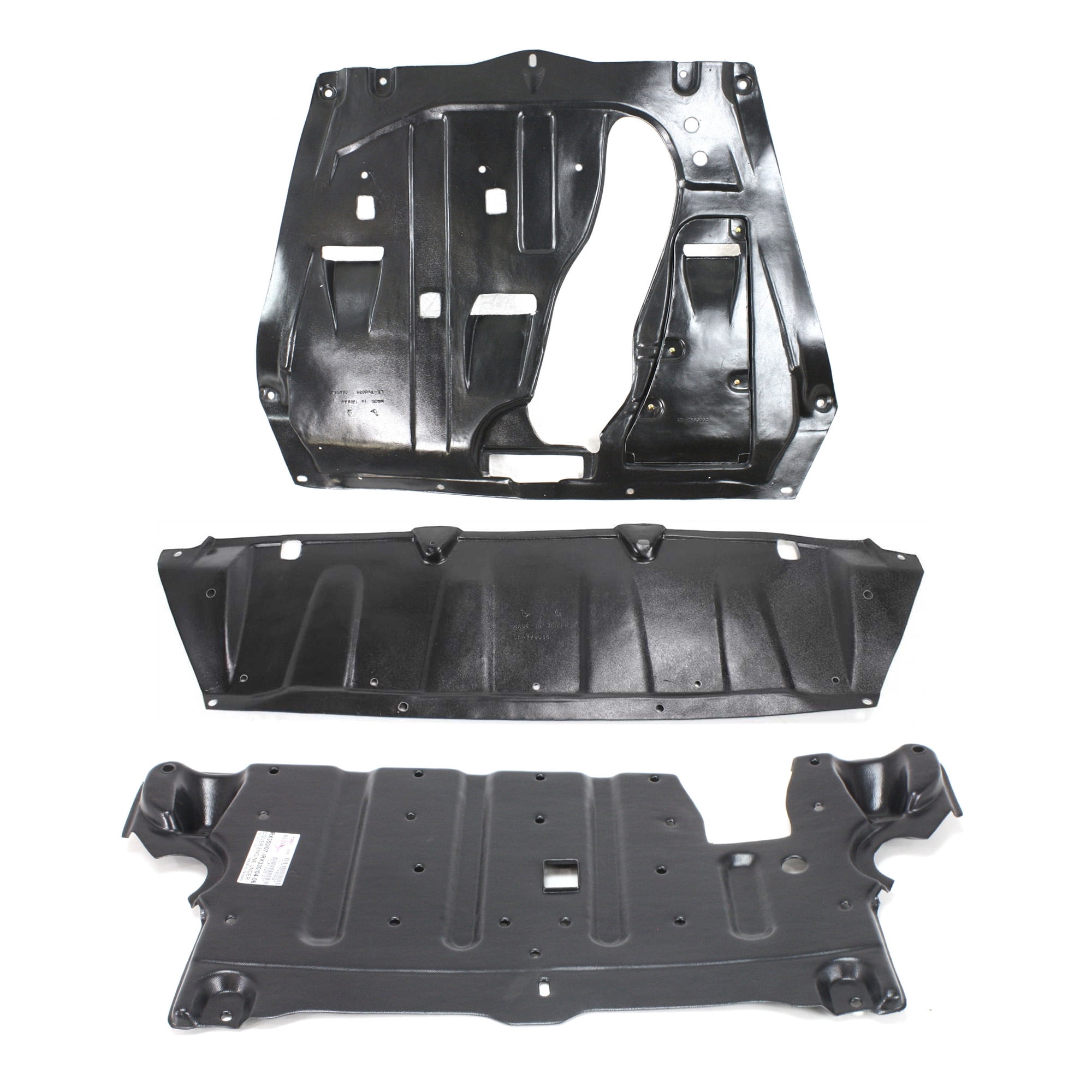 Front Engine Splash Shield Under Cover Set – LH & RH Sides, Fits Edge MKX (2 Pieces)