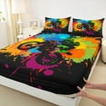 thumbnail image 3 of Castle Fairy Abstract Motocross Queen Sheet Sets,Extreme Sport Bed Set, 3 of 7