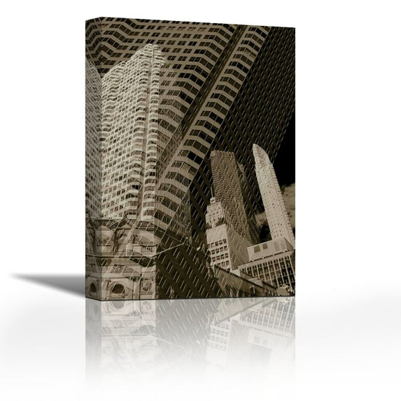 Stand Tall II - Contemporary Fine Art Giclee on Canvas Gallery Wrap - wall décor - Art painting - 18 x 27 Inch - Ready to Hang