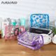 thumbnail image 2 of PURDORED-neceser transparente de PVC con margaritas para mujer, bolsa de maquillaje impermeable con cremallera, organizador de maquillaje, estuche de belleza, 1 unidad LIUWENJING unisex, 2 of 2