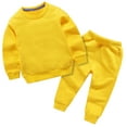 thumbnail image 2 of Baby Deals!Winter Savings !Girl Sweatshirts for School Fall Outfits for Toddler Girl Boy Long Sleeve Top and Long Pants Set Toddler Sweatsuits Cotton Toddlers Halloween Outfits for Boys 2-3 Years, 2 of 8