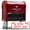 Red, variant on All Quality Wow, Great Job! Self-Inking Rubber Stamp Motivational Teacher Stamps | Homework And Grading | Classroom Supplies (Black Ink) - Q-300
