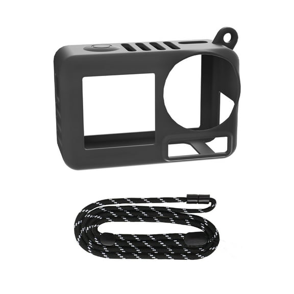 Camera Accessories Action 5 PRO Silicone Enclosure with Neck Strap Protective Enclosure Drop Averting Accessory for Camera