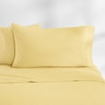 thumbnail image 2 of Gap Home Yellow Solid Print Cotton Sheet Sets, King, (4 Pieces), 2 of 7