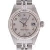 Authenticated Used ROLEX Rolex Datejust 79174NA Ladies WG / SS Watch Automatic Pink Shell Dial