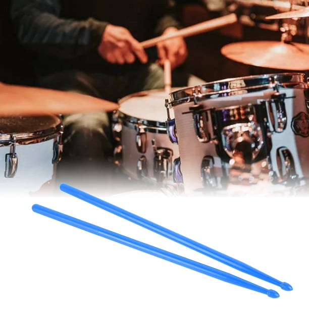 2 Uds Baquetas de Nailon Palo de Tambor de Ejercicio Mazo de Tambor de Repuesto Varillas de Tambor Accesorios de Percusión ANGGREK Otros