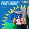 thumbnail image 6 of 72 Pack  Animal Plush Toys Bulk Set for Kids Party Favors, 6 of 7