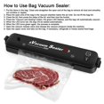 thumbnail image 3 of Vacuum Sealer Machine Portable Home Food Packaging Sealing System 90W AC100‑240V, 3 of 4