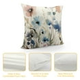 thumbnail image 4 of COMIO KKVEE Flower Throw Pillow Covers Flowers Pillow Cushion Cases, Modern Decorative Square Pillowcases for Sofa Couch Bedroom Living Room Car, 4 of 5