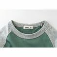 thumbnail image 4 of Vedolay Toddler Boys Clothes Long Sleeve T Shirt Boys Autumn Clothes Green,110, 4 of 5