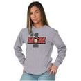 thumbnail image 4 of Betty Boop Number 1 Mom Mother's Day Women's Long Sleeve T Shirt Brisco Brands X, 4 of 6