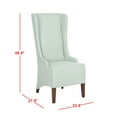 thumbnail image 5 of SAFAVIEH Bacall 20''H Linen Dining Chair Seafoam Green, 5 of 7