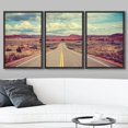 thumbnail image 2 of wall26 Framed Canvas Print Wall Art Set Path Through Grand Canyon National Park Nature Wilderness Photography Realism Rustic Colorful Landscape for Living Room, Bedroom, Office - 16"x24"x3, 2 of 5