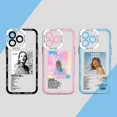 thumbnail image 4 of Funda para teléfono con póster de cantante de moda para iPhone 16, 15, 14, 13, 12, 11, Mini Pro Max, X, XR, 7, 8 Plus, transparente, SS, Swifts, 4 of 5