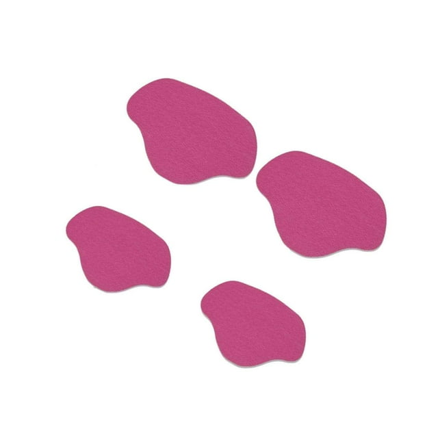 Xingzhi Semelles de Talon pour Réparation de Talon pour Hommes & Femmes Talons Hauts rose Rouge