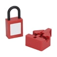 thumbnail image 5 of Kit de bloqueo de disyuntor, bloqueo de disyuntor bipolar de nailon ignífugo aislante con candado de seguridad, 5 of 5