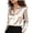 Champagne, variant on Women's Satin Silk Blouses Long Sleeve Button Down Shirts Dressy Business Casual Work Tunic Tops - Black, S