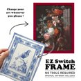thumbnail image 7 of Toile de Jouy I -Framed Print w/glass-Cherry Red, 7 of 7