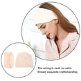 thumbnail image 3 of RENACLIPY 2 Pcs Cotton Assorted Color Simple Design Protect Head Sleeping Women, 3 of 8