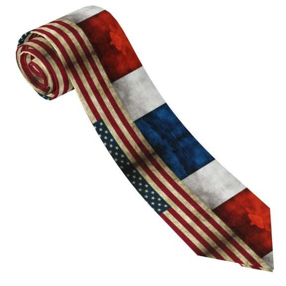 Men'S United States Russian Flag Fashion Business Wedding Neckties Ties