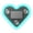 Light Blue, variant on 2PC Car LED Ambient Light - Solar-Powered Heart-Shaped LED Neon Light, IP65 Waterproof, Switchable Modes, Romantic Car & Outdoor Decor for Couples Red