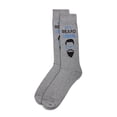 thumbnail image 3 of MeMoi Men's It's Beard Season Bamboo Blend Novelty Crew Sock - Mens - Male, 10-13, Black, 3 of 6