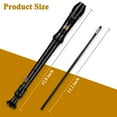 thumbnail image 6 of EASTROCK Soprano Recorder Instrument 3Pcs Recorder Flute C Key German Style for Beginners/Students,Black, 6 of 7