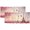 Pattern-5, variant on Cherry Blossom Valance Rod Pocket Window Curtain for Kitchen Plum Flower Eiffel Tower Romantic Privacy Window Valances for Living Room Kitchen 54 by 18 in, 2 Panel