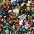 thumbnail image 4 of Bohemian Style Mixed Color Glass Beads Bulk, Synthetic Decorative Beads for Jewelry Making, DIY Bracelet, Necklace, Phone Chain, Glass Art Crafting, Geometric Patterns, Uncharged, No Plating, 4 of 9