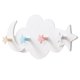 thumbnail image 1 of Sywqhk Ganchos de pared autoadhesivos con forma de nube de estrellas, colgador de cocina para ropa, bolsa, sombrero, llave Sywqhk Para estrenar, 1 of 9