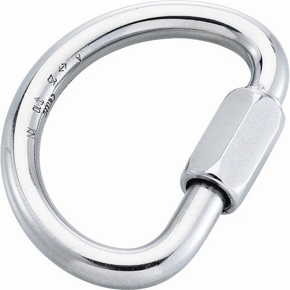 Maillon Rapide Maillon Rapide Half Moon Quick Links Quick Link Half Moon Stnl 10mm 7/16" Standard Pack Carabiners Steel