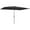 Gris Foncé, variante sur Outsunny Parasol Inclinable pour Patio, Parasol de Jardin de Marché avec Manivelle Blanc Crème