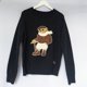 thumbnail image 3 of Suéter de mujer con oso bordado, jersey de punto Ralph, chaqueta informal de alta gama, a la moda, otoño/invierno 2024, 3 of 4