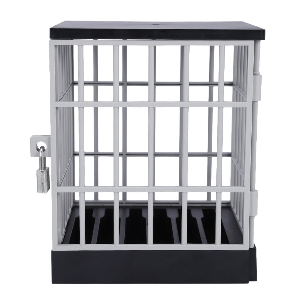 ouying1418 Mobile Prison Cell Lock Security Smart Phone Cage Storage Cage Tidy Toy