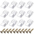 thumbnail image 1 of 50 Pcs Clip Miroir Support de Verre Pince Support de Panneau de Verre Clip de Retenue, 1 of 4