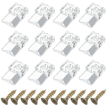 50pcs Mirror Clip Glass Support Clamp Bracket Glass Panel Retaining Clip