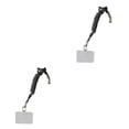 thumbnail image 1 of sweethay Cuerdas colgantes para teléfono móvil, mosquetón de Metal desmontable, cordones para el cuello, correa para cordón, accesorio para Negro 2piezas, 1 of 6