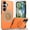 Orange, variant on REQO for Samsung Galaxy S26 Plus Case:Compatible with Mag-Safe with【2 Packs】HD Screen Protectors,Built-in Kickstand,Dual Layer Shockproof,Heavy Duty14FT Military Grade Protection for S 26+ 5G