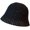 Black, variant on CoCopeaunts Bucket Hat for Women Breathable Thin Woolen Knitted Basin Hat Foldable Literary Artistic Leisure All-Match Sun Hat
